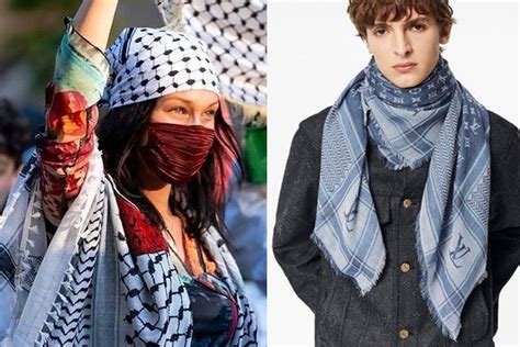 louis vuitton palestinian scarf|Louis Vuitton scarf israel.